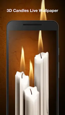 3D Candles Live Wallpaper android App screenshot 0